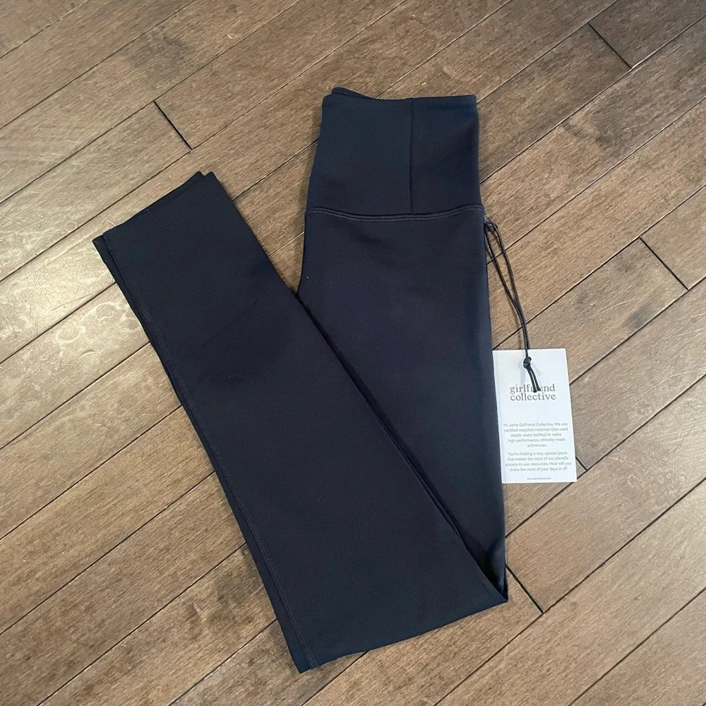 Girlfriend Collective Black Compressive High-Rise Legging size XS - Picture 5 of 10